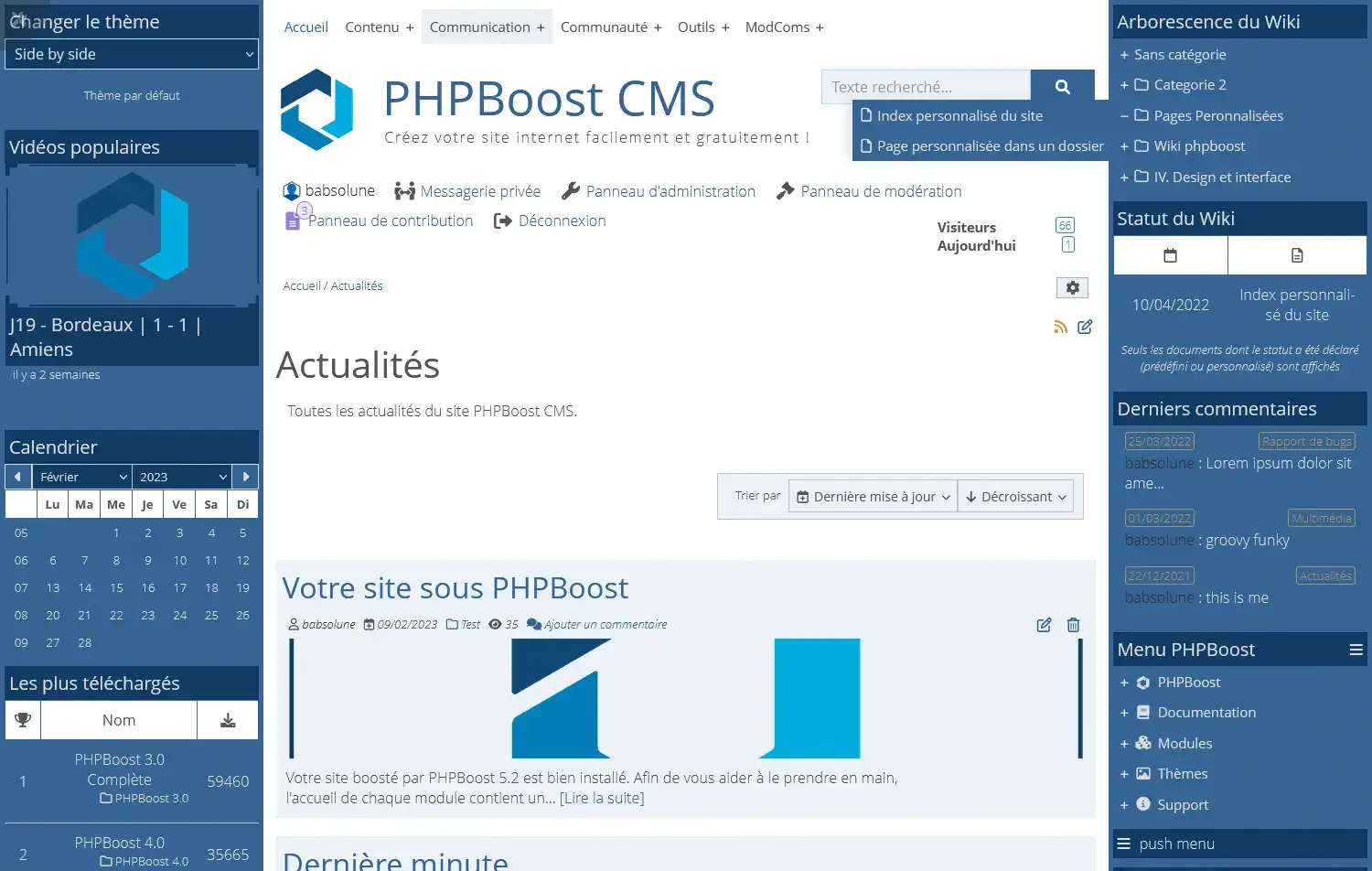 Prévisualiser le thème